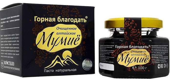 Применение мумие