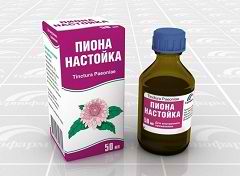 Как принимать настойку пиона, противопоказания