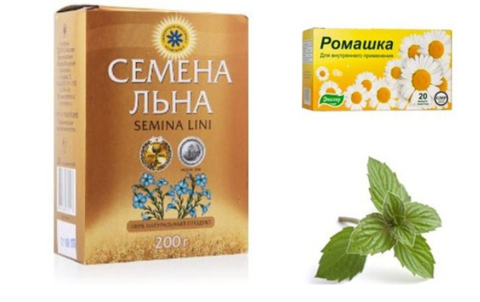 Настой мелиссы, ромашки и льна спасет от кишечных колик0