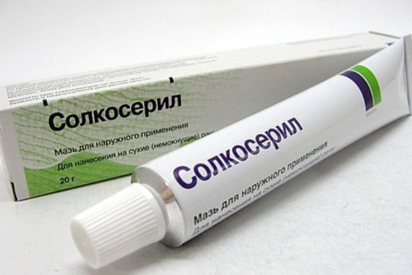 Удивительная мазь солкосерил спасет от морщин0