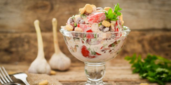 10 салатов с фасолью, готовлю их снова и снова!